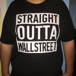 Straight out of Wall Street Short sleeve
